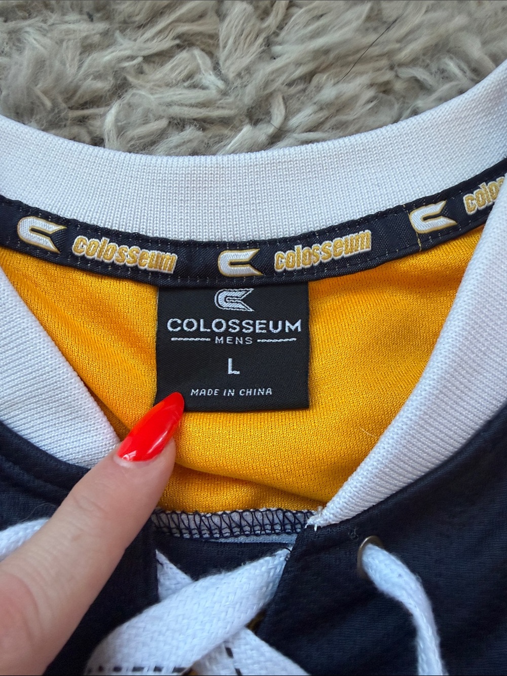 West Virginia University Hockey Jersey - Picture 2 of 5